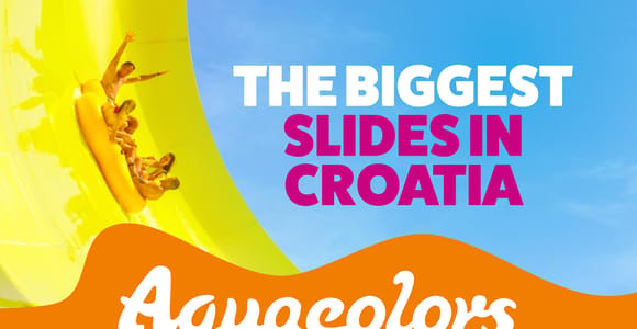 Poreč: Aquapark Aquacolors Eintrittskarte für einen ganzen Tag