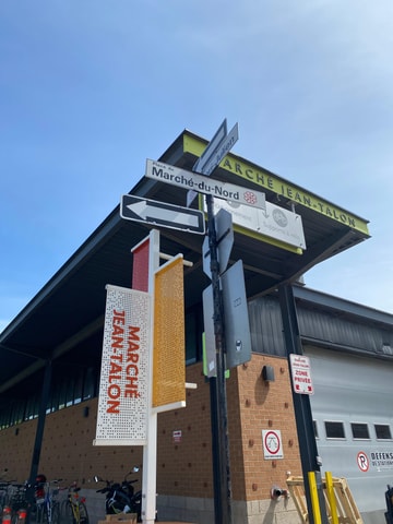 Jean-talon market: Linguistic and cultural activity