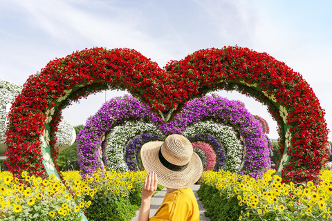 Dubai: Inträdesbiljett till Miracle Garden med transfer till hotelletDubai: Inträdesbiljett till Miracle Garden &amp; privat transfer till hotellet