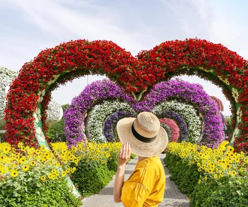 Billet d'entrée au Jardin des Miracles avec transfert à l'hôtel