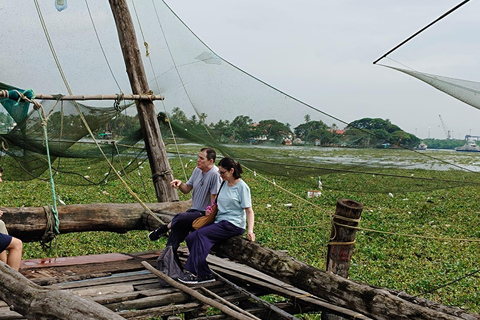 Kochi : Visite touristique en tuk-tuk avec prise en charge depuis le bateau de croisière