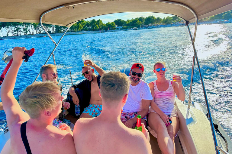 Au départ de Split : Trogir, croisière d'une demi-journée au Lagon Bleu