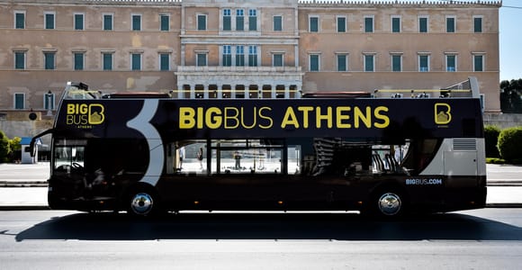 Athens: Hop-On Hop Off Bus with Cape Sounion Sunset Tour