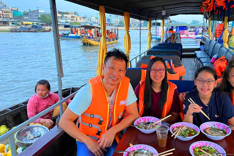 Von HCMC: Cu Chi Tunnel und Cai Rang Schwimmende Marktgruppe