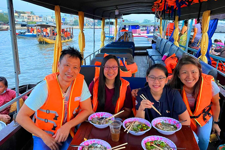 From HCMC: Cu Chi Tunnels and Cai Rang Floating Market Group