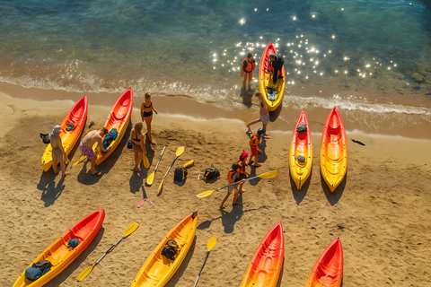 Golf-Juan: Kajak-Abenteuer, Picknick und Schnorcheln auf den Lérins-InselnKajak-Abenteuer &amp; Lérins-Inseln ab Palm Beach Cannes