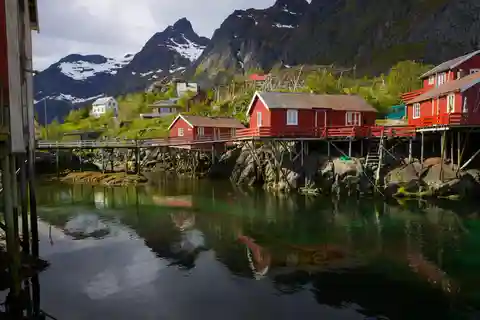 Spezielle Sommerkreuzfahrt geführte Tour auf den Lofoten