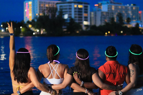 San Juan: Glow Kayak Tour and Salsa Experience on The beach
