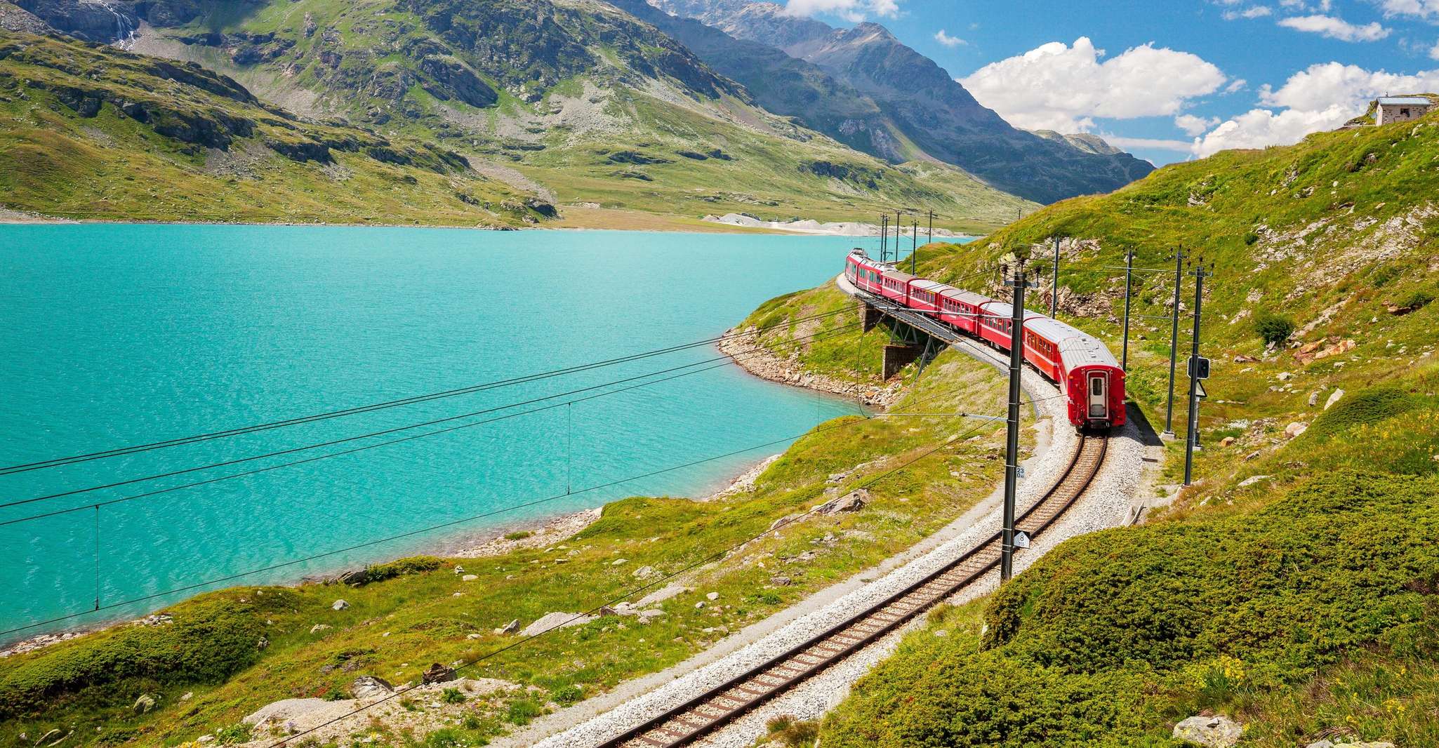 From Milan, St Moritz & Alps Day Trip with Bernina Red Train - Housity