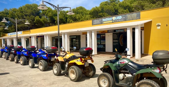Menorca: South Coast Quad Tour with Swim Stops
