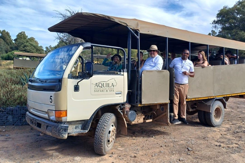 Från Kapstaden: Aquila Game Reserve Sunset Game Drive