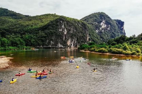 Kayaking on the Li River, Yangshuo
