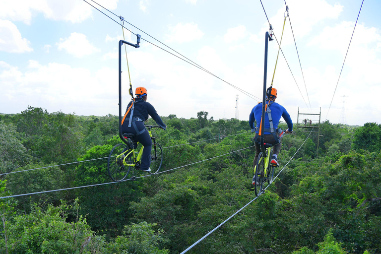 Riviera Maya: Sky Trail, Ziplines, and Bungee Swing