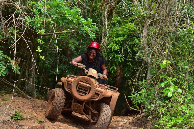 Cancun: Horseback Riding Adventure, ATV, Ziplines and Cenote Shared ATV from Tulum