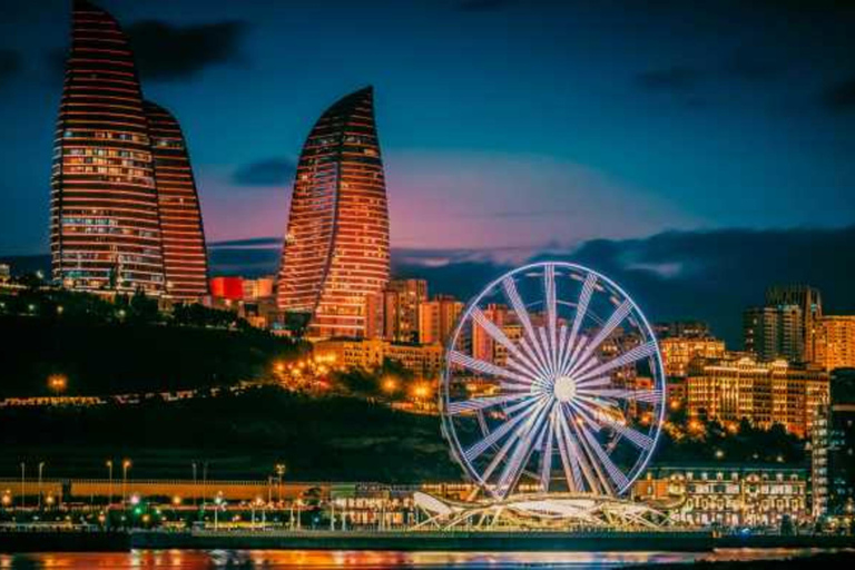 Die nächtlichen Lichter von Baku: Geführte Tour