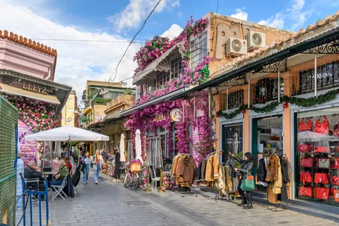 Visite panoramique d'Athènes et Plaka pour les croisiéristes