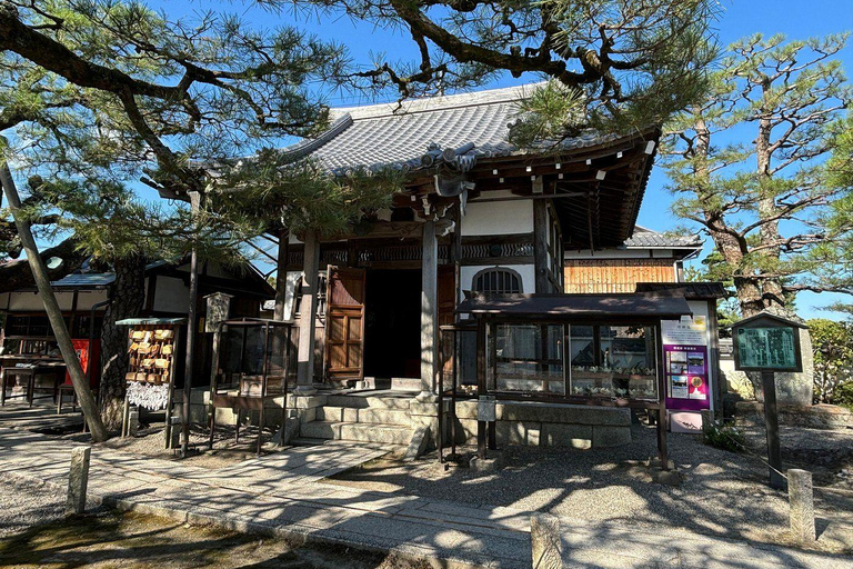 Nara: passeio ao entardecer com caligrafia e lanternasNara: caminhada ao entardecer com caligrafia e lanternas
