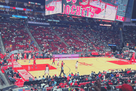 Houston: Houston Rockets NBA Basketball Game Ticket Regular Seating (Mid-Tier Seats with Panoramic Court Views)