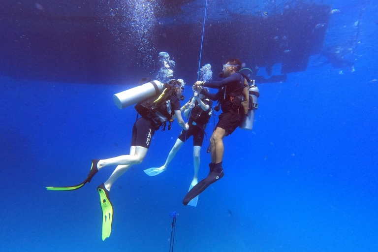 Baie de Makadi : Plongée en apnée, plongée sous-marine, parachute ascensionnel et île d'Orange avec déjeuner