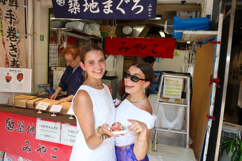 Tokyo: Tsukiji Market Food and Sake Tasting Tour