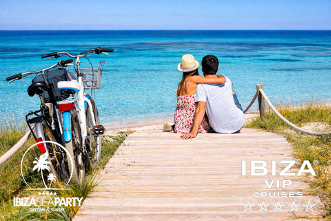Ibiza: Formentera VIP Boat Paella, BBQ, OpenBar, DJ & Sunset BASIC TICKET with 5h Open Bar & Breakfast