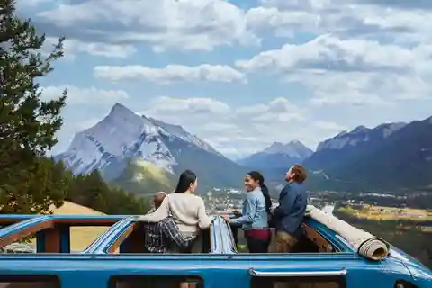 Banff: Carro Vintage Lendário de Turismo Aberto