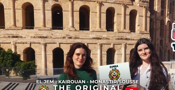 El Jem FUN VIP Tour + Kairouan + Sousse/Monastir PICKUP ALL