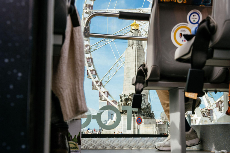 Brussels: Hop-On Hop-Off Bus Tour and Ferris Wheel Combo 2-DAY PASS