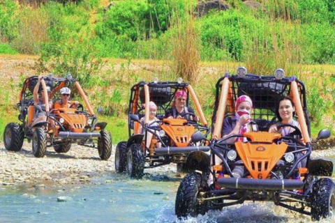Antalya/Side: Rafting, Buggy, Jeep, and Zipline Adventure Rafting option with a meeting point.