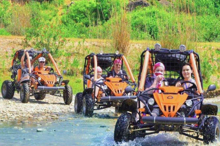 Antalya/Side: Rafting, Buggy, Jeep, and Zipline Adventure Rafting option with a meeting point.