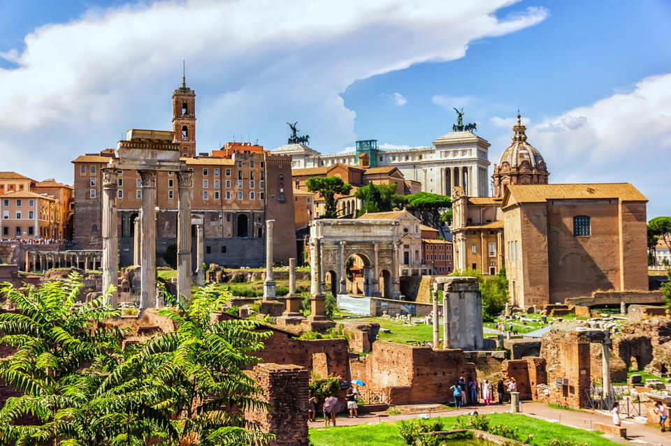 Rome Forum Romain Et Colline Du Palatin Visite Guid E Avec Licence