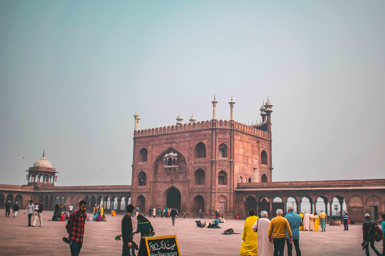 Tour a pie de 3 horas por la Vieja Delhi (en grupo) desde el punto de encuentro