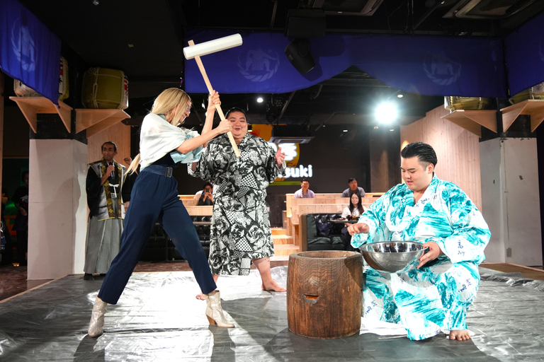Tokyo: Sumo Entertainment with Japanese Meal at Tokyo Tower Front row VIP seats