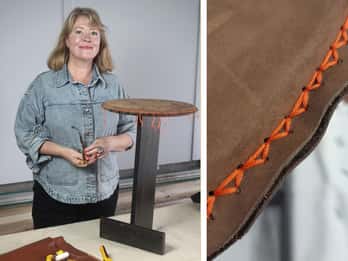 Matosinhos, Porto: Leather Side-Table Workshop - 11 Dec 2024