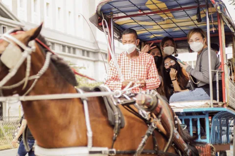 Gamla Manila Intramuros Area Vandringstur