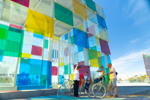 Málaga: Guidad stadsvandring med vintage-cykelVintage cykeltur