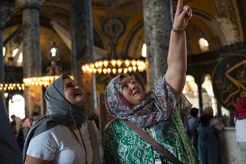 Istanbul : Visite de Sainte-Sophie et de la Citerne Basilique avec billets