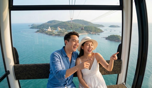 Phu Quoc: Sun World Cable Car, Water Park & Island Tour