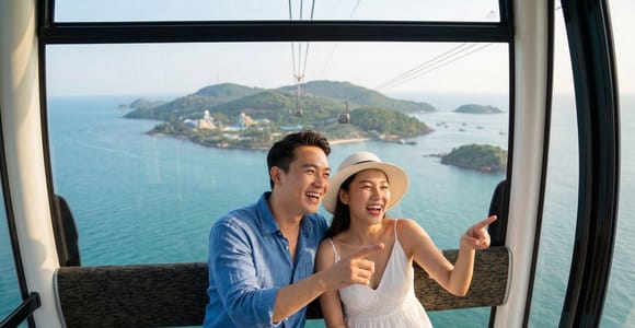 Phu Quoc: Sun World Cable Car, Water Park & Island Tour