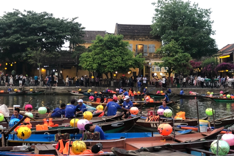 Z Da Nang: Wycieczka po Starym Mieście Hoi An, nocny targ i rejs łodzią