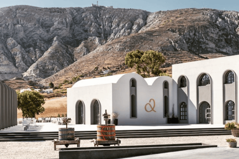 Santorini: tour per piccoli gruppi di 3 cantine locali