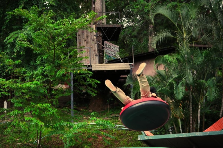 Chiang Mai: Pongyang Jungle Coaster & ZiplinePakket B met Transfer