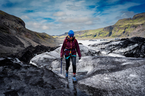 Sólheimajökull: Midnight Sun Glacier Walk with Guide