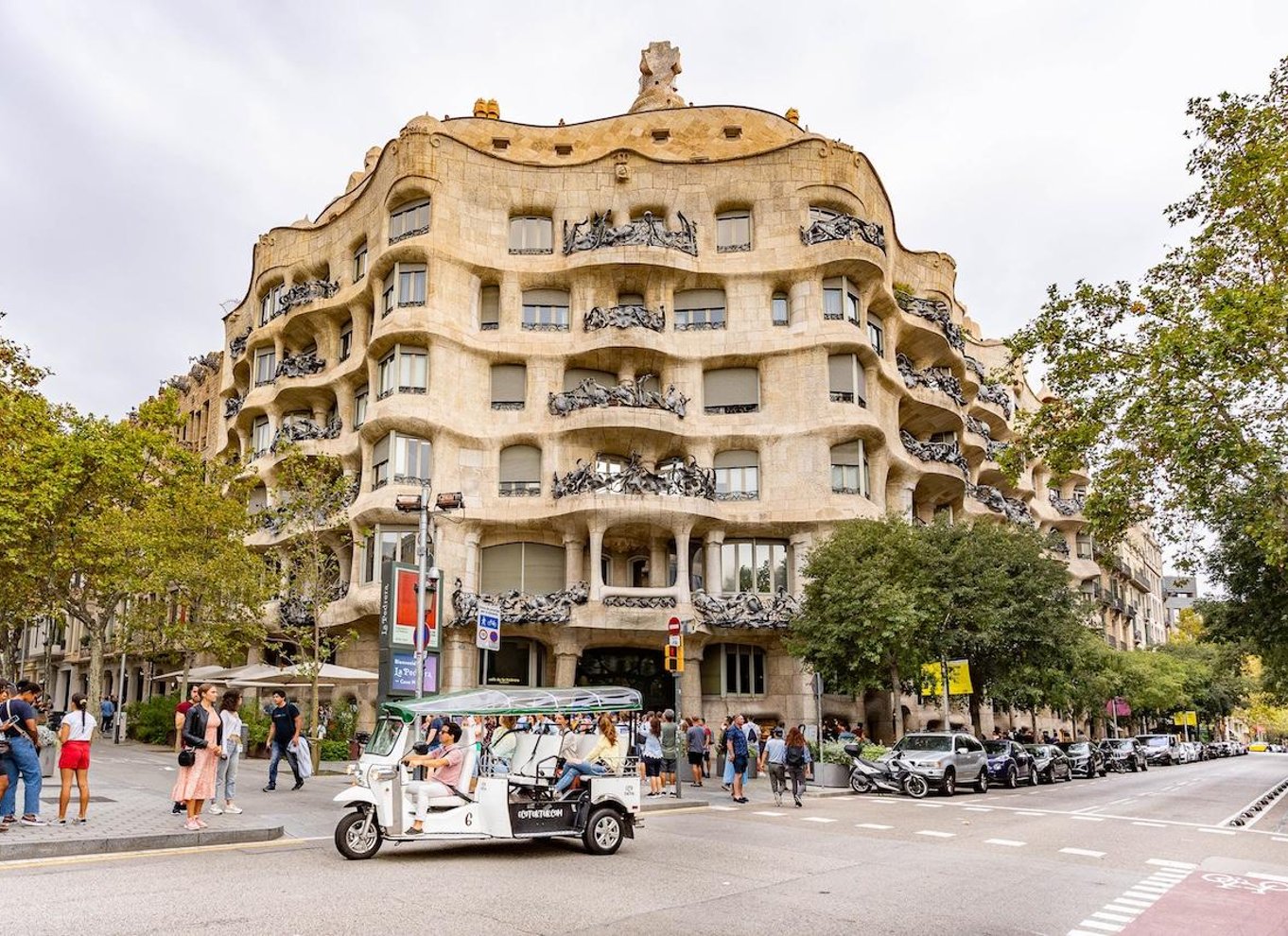 Barcelona: Privat tur med Eco Tuk Tuk