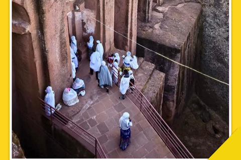 Z Addis Abeby: 2-dniowa wycieczka do kościołów i wiosek Lalibela