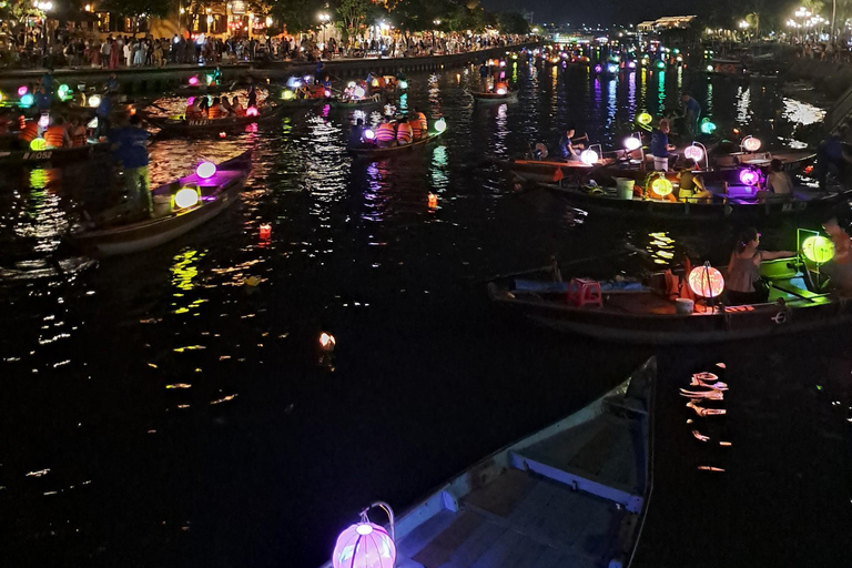 Hoi An Street Food, night market and lantern Boat Ride
