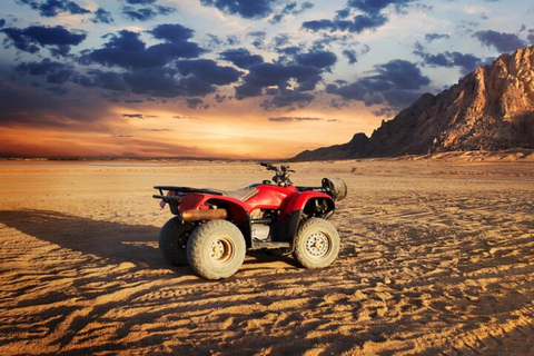 Sharm El-Sheikh: ATV Desert Morning Quad Safari Adventure 3 Person ( 1 TRBL BUGGY )