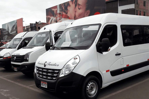 From paracas: Ballestas, Ica & Huacachina Round trip