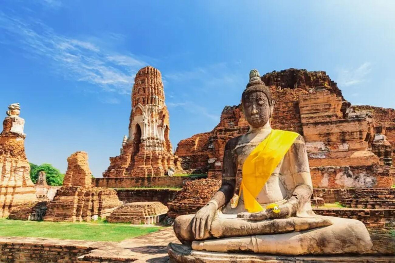 Bangkok to Ayutthaya, Big Buddha Monkey Temple & Hidden Cafe