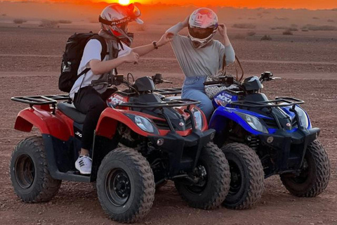 1h de passeio de quadriciclo pelo deserto com jantar e passeio de cameloMarrakech: Passeio de Quadriciclo pelo Deserto com Jantar Show e Passeio de Camelo